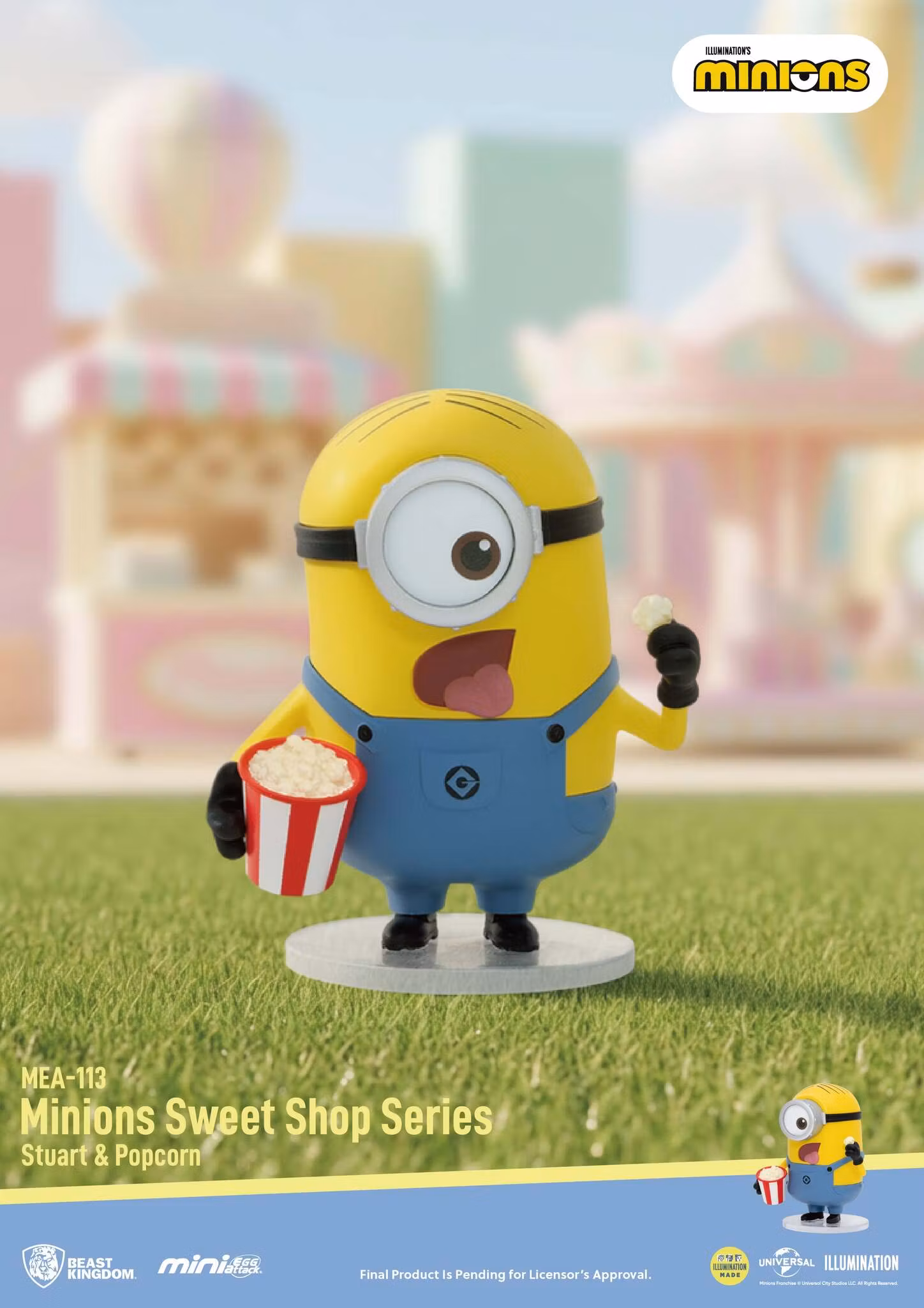 Minions Mini Egg Attack MEA-113 Minions Sweet Shop Series Box of 6 Random Figures