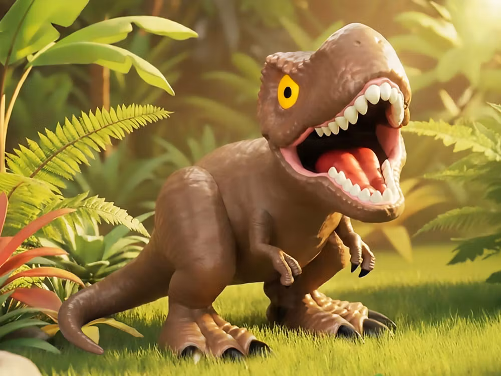 Jurassic Park VPB-027 Tyrannosaurus Rex Palm-Sized Vinyl Piggy Bank