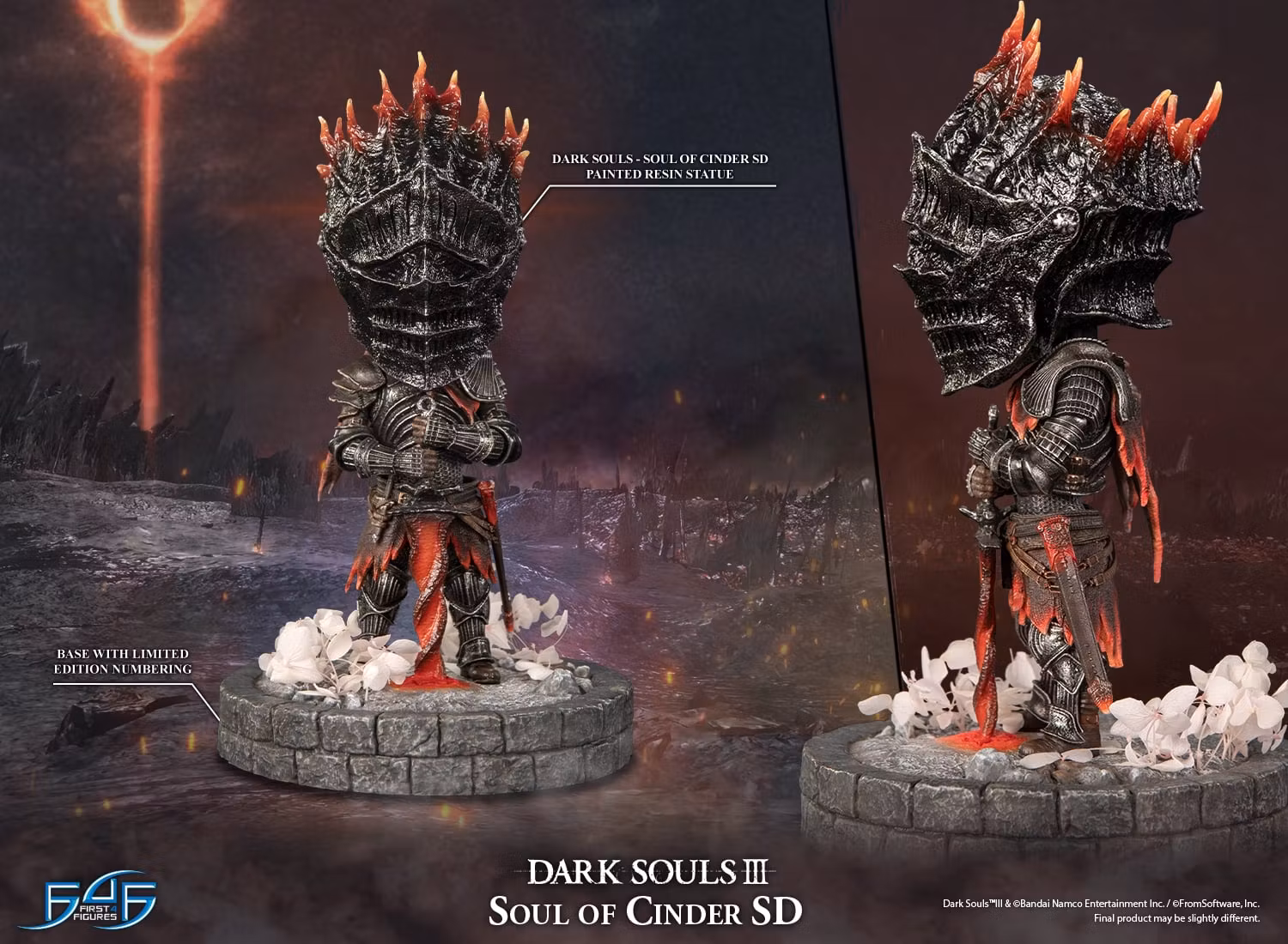 Dark Souls 3 Soul of Cinder SD Statue