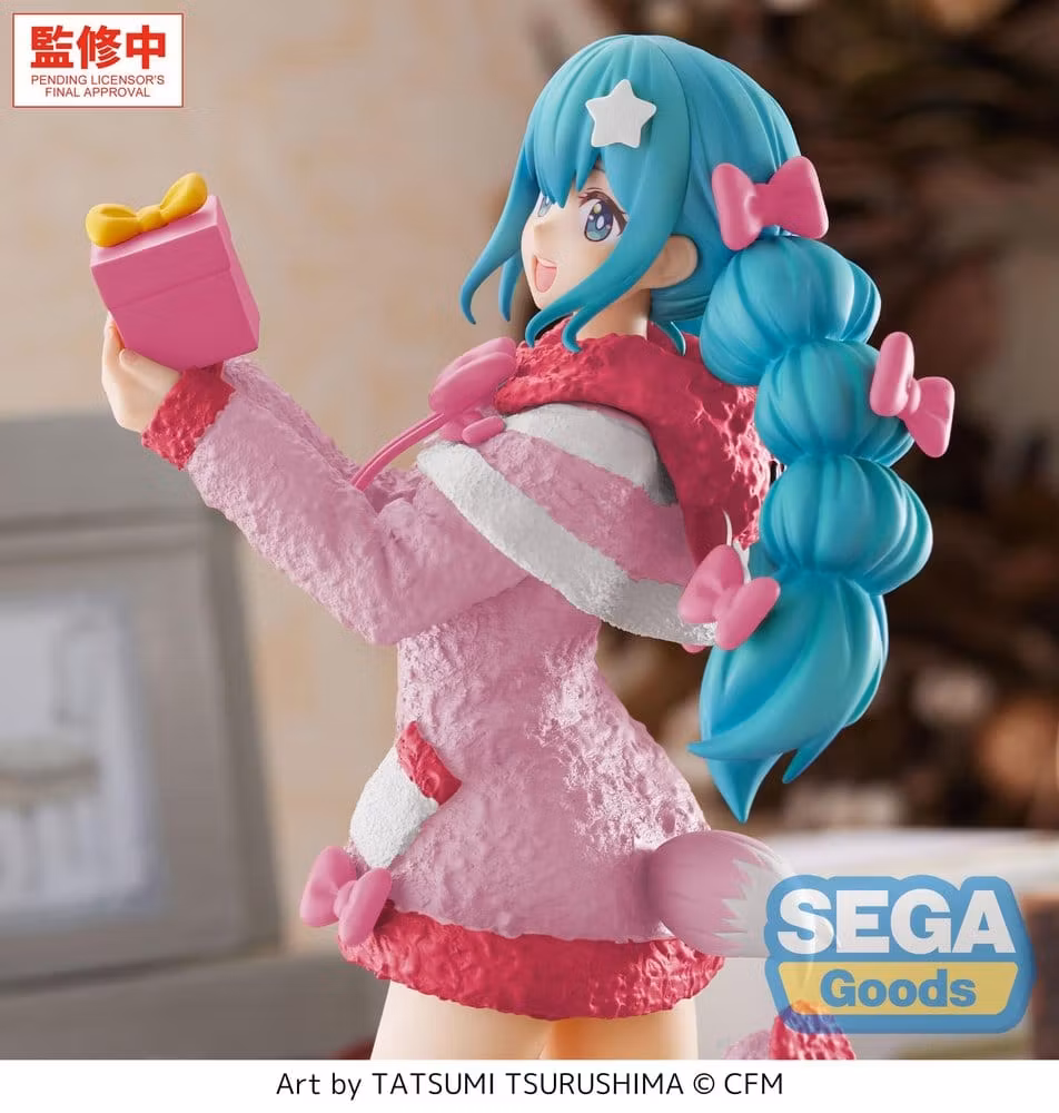 Vocaloid High Premium Figure Hatsune Miku (Mokomoko Christmas Ver.) Figure