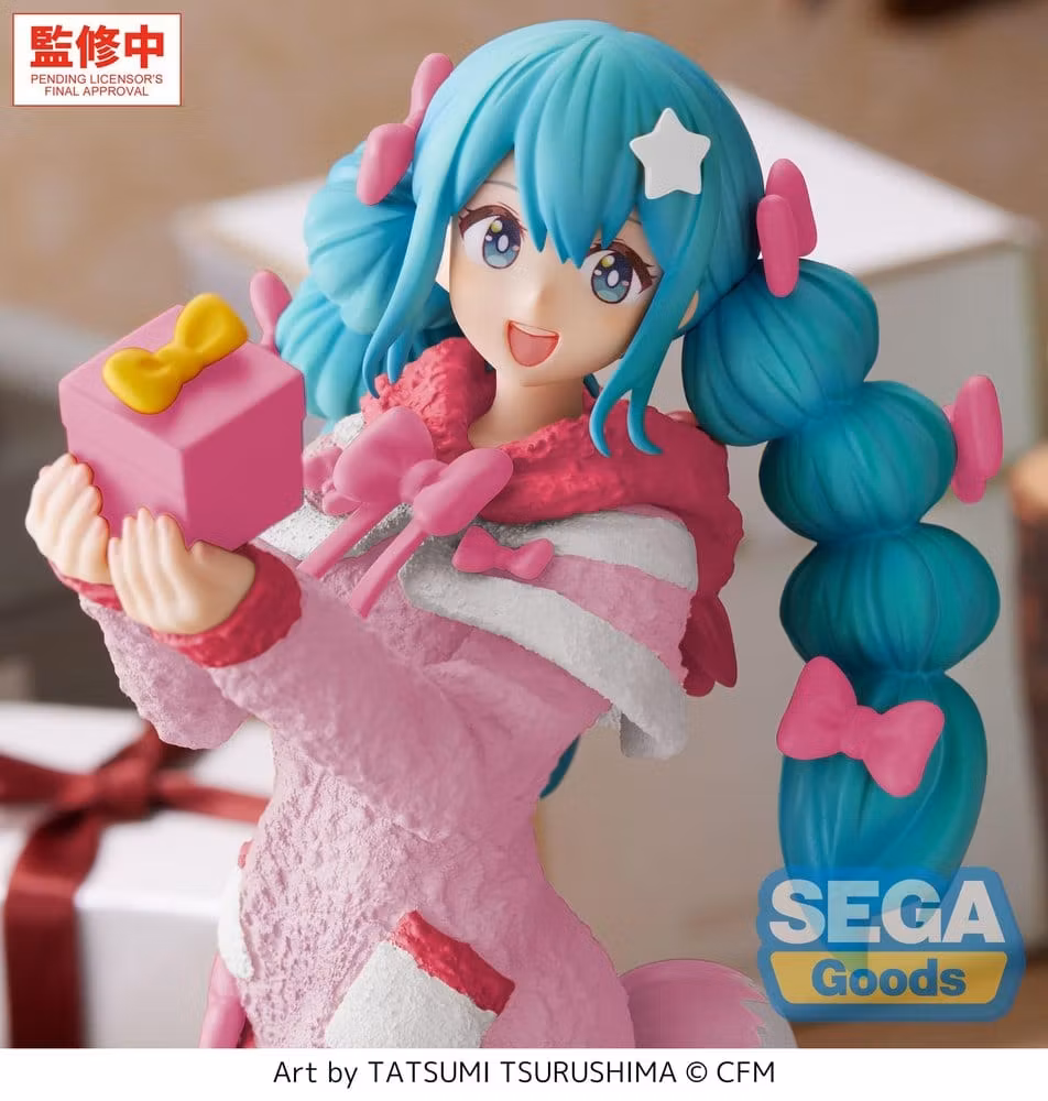 Vocaloid High Premium Figure Hatsune Miku (Mokomoko Christmas Ver.) Figure