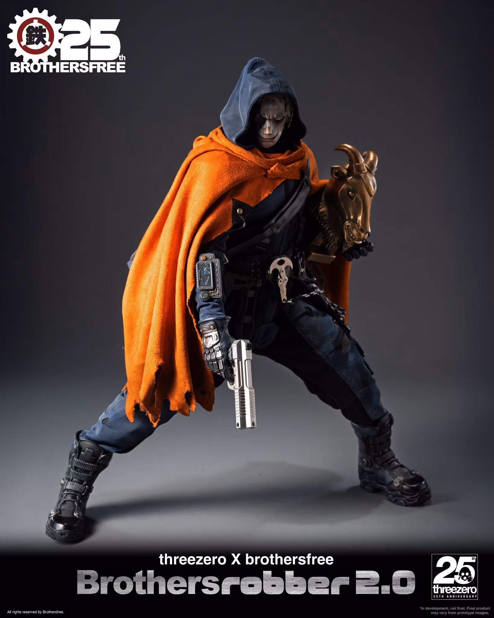 Brothersfree SiXTH Brothersrobber 2.0 (Brothersfree 25th Anniversary Ver.) 1/6 Scale Action Figure