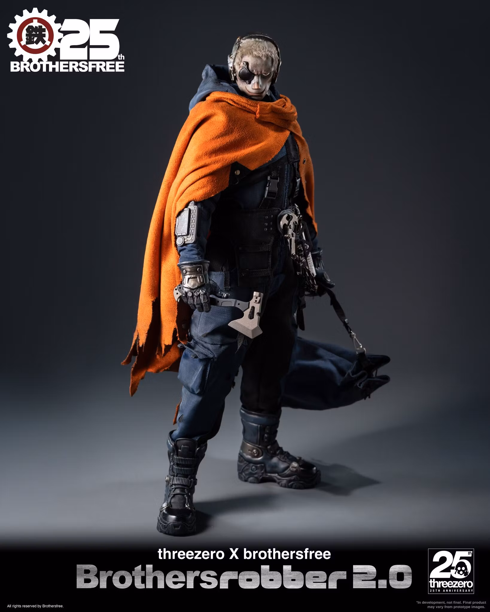 Brothersfree SiXTH Brothersrobber 2.0 (Brothersfree 25th Anniversary Ver.) 1/6 Scale Action Figure