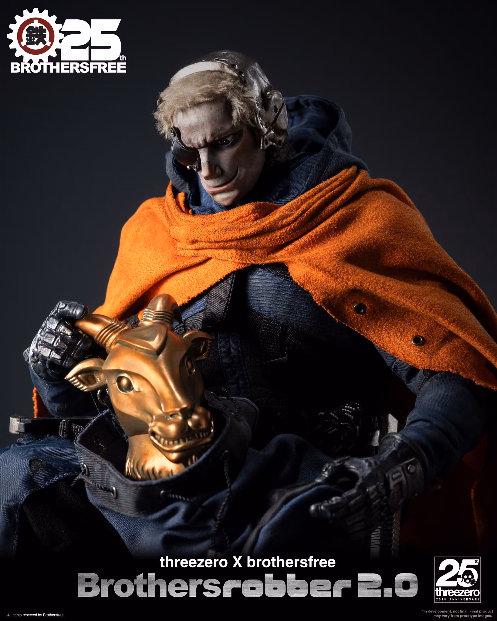 Brothersfree SiXTH Brothersrobber 2.0 (Brothersfree 25th Anniversary Ver.) 1/6 Scale Action Figure