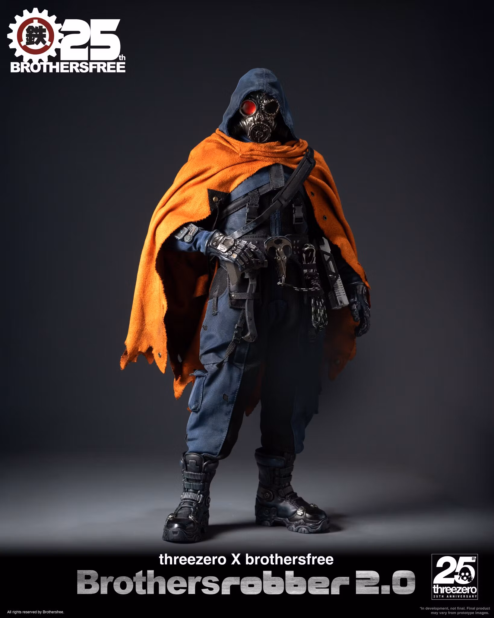 Brothersfree SiXTH Brothersrobber 2.0 (Brothersfree 25th Anniversary Ver.) 1/6 Scale Action Figure