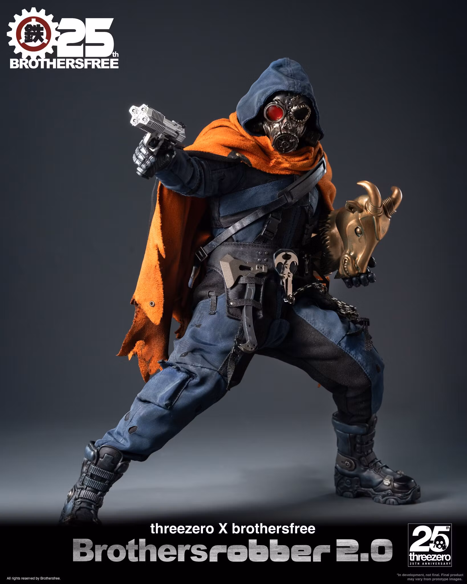 Brothersfree SiXTH Brothersrobber 2.0 (Brothersfree 25th Anniversary Ver.) 1/6 Scale Action Figure