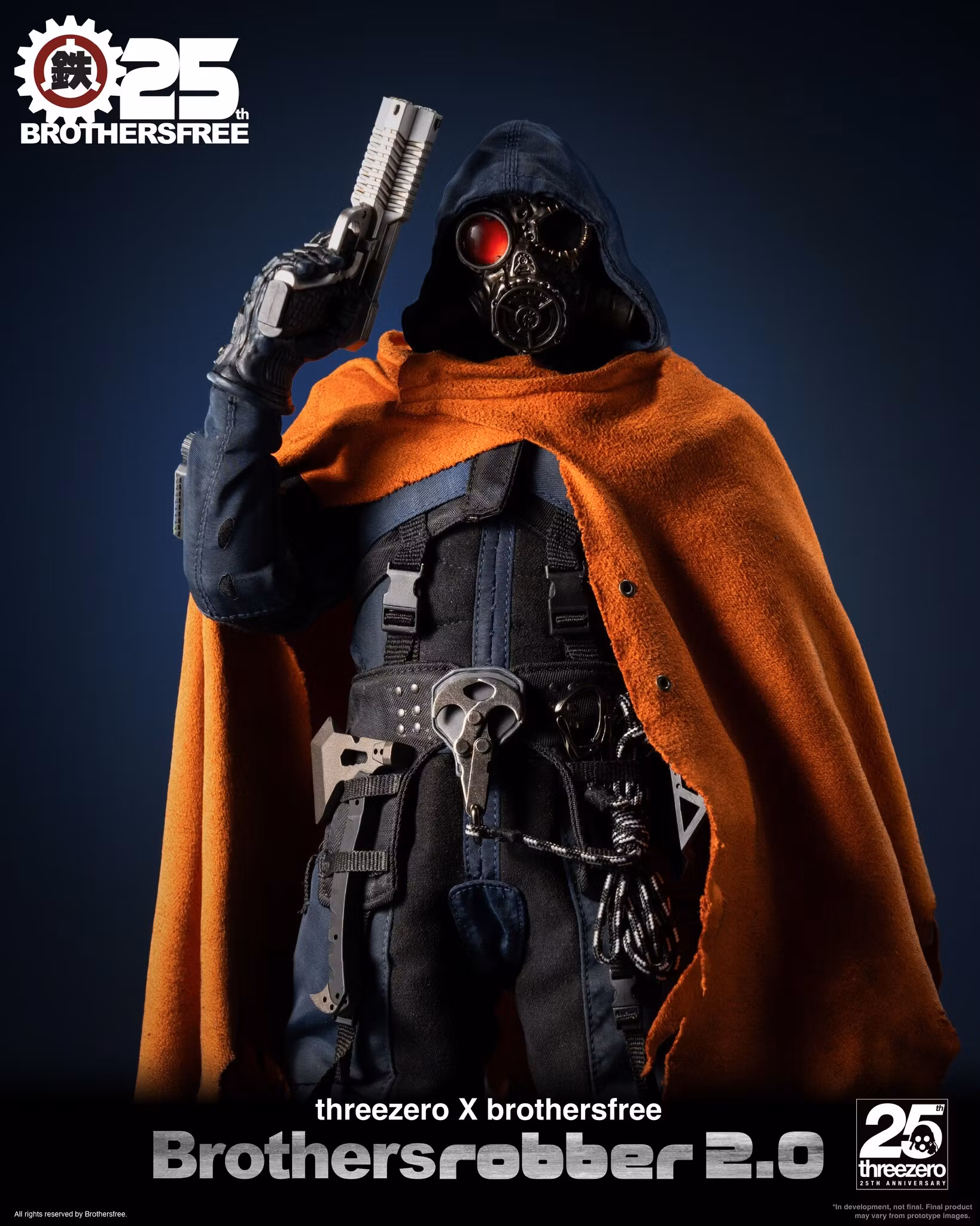 Brothersfree SiXTH Brothersrobber 2.0 (Brothersfree 25th Anniversary Ver.) 1/6 Scale Action Figure