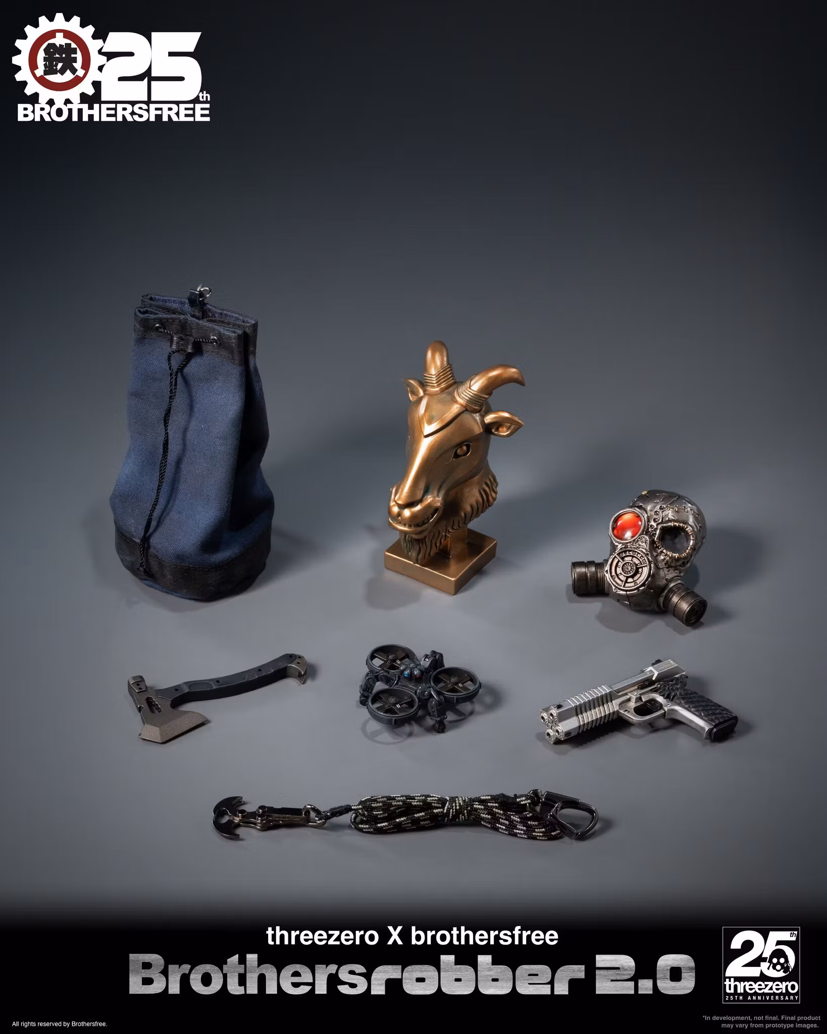 Brothersfree SiXTH Brothersrobber 2.0 (Brothersfree 25th Anniversary Ver.) 1/6 Scale Action Figure