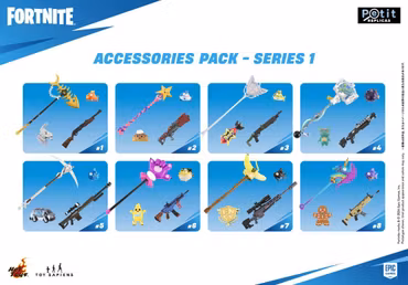 Fortnite Petit Replicas Accessories Pack Series 1 Assortment Set