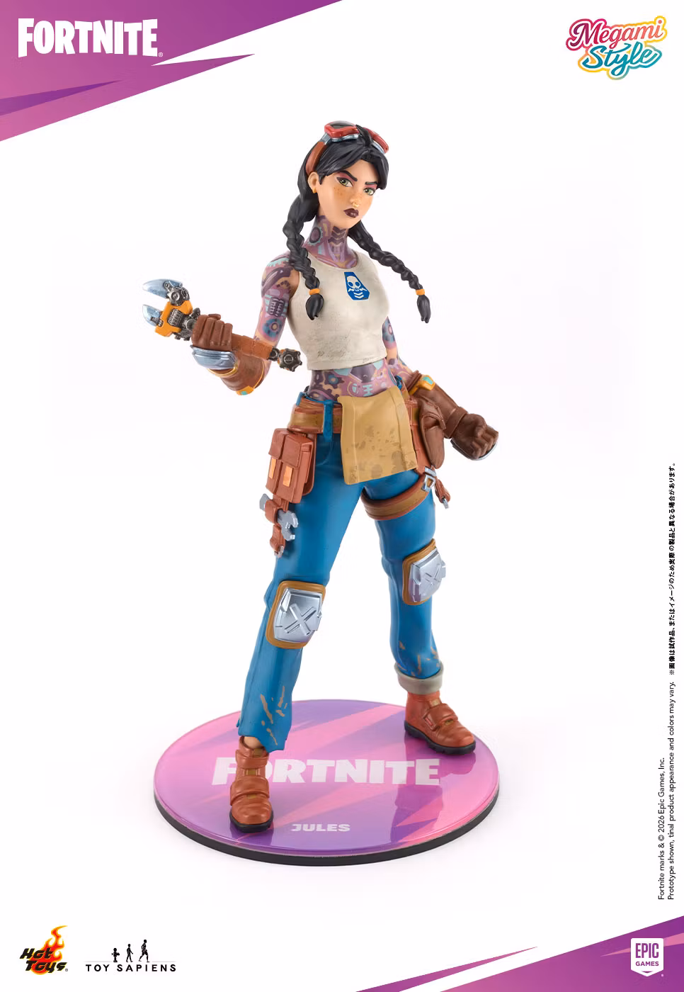 Fortnite Megami Style Jules 1/9 Scale Statue