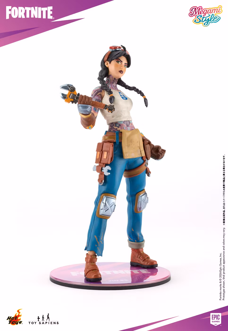 Fortnite Megami Style Jules 1/9 Scale Statue