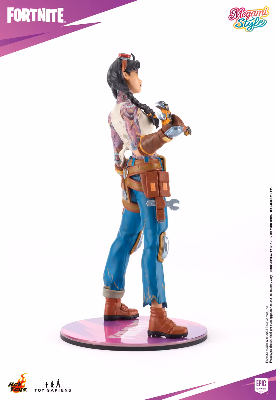 Fortnite Megami Style Jules 1/9 Scale Statue