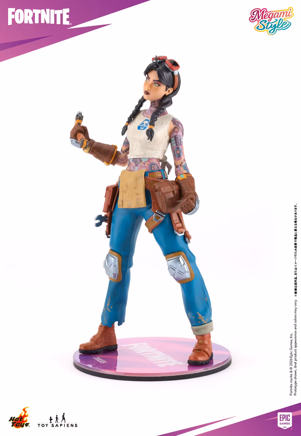 Fortnite Megami Style Jules 1/9 Scale Statue