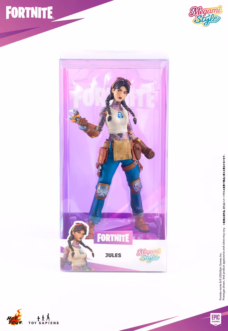 Fortnite Megami Style Jules 1/9 Scale Statue