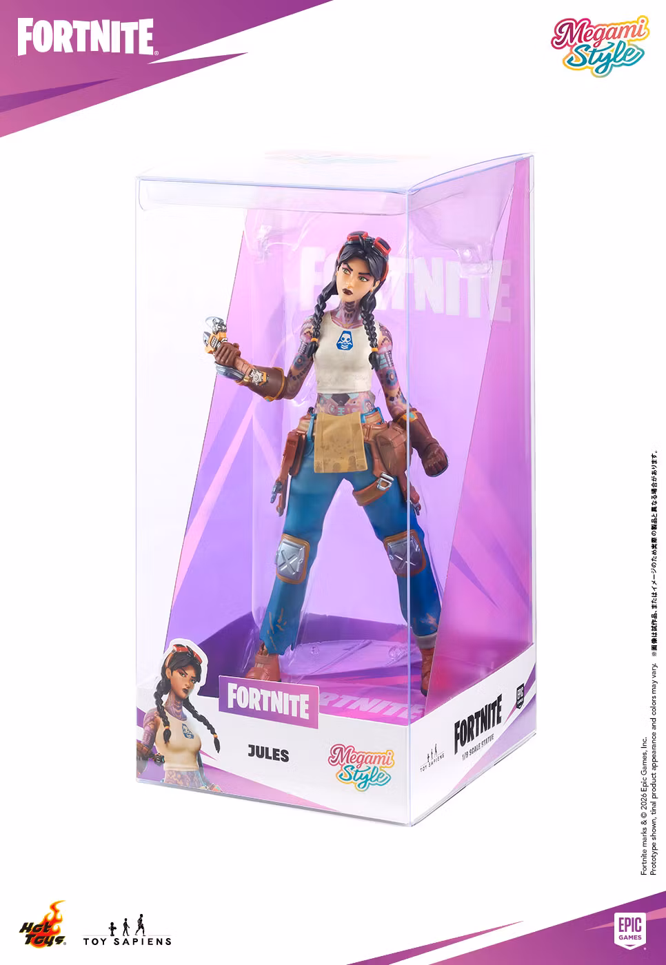 Fortnite Megami Style Jules 1/9 Scale Statue