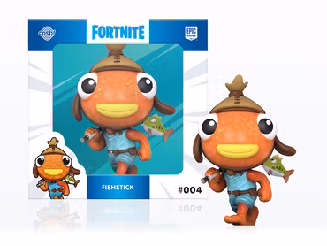 Fortnite Cosbi #004 Fishstick 3-Inch Figure