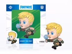 Fortnite Cosbi #002 Jonesy the First 3-Inch Figure