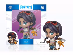 Fortnite Cosbi #008 Jules 3-Inch Figure