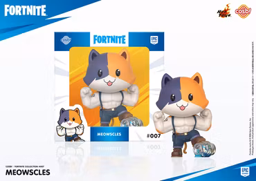 Fortnite Cosbi #007 Meowscles 3-Inch Figure