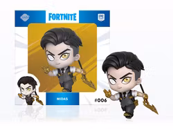 Fortnite Cosbi #006 Midas 3-Inch Figure