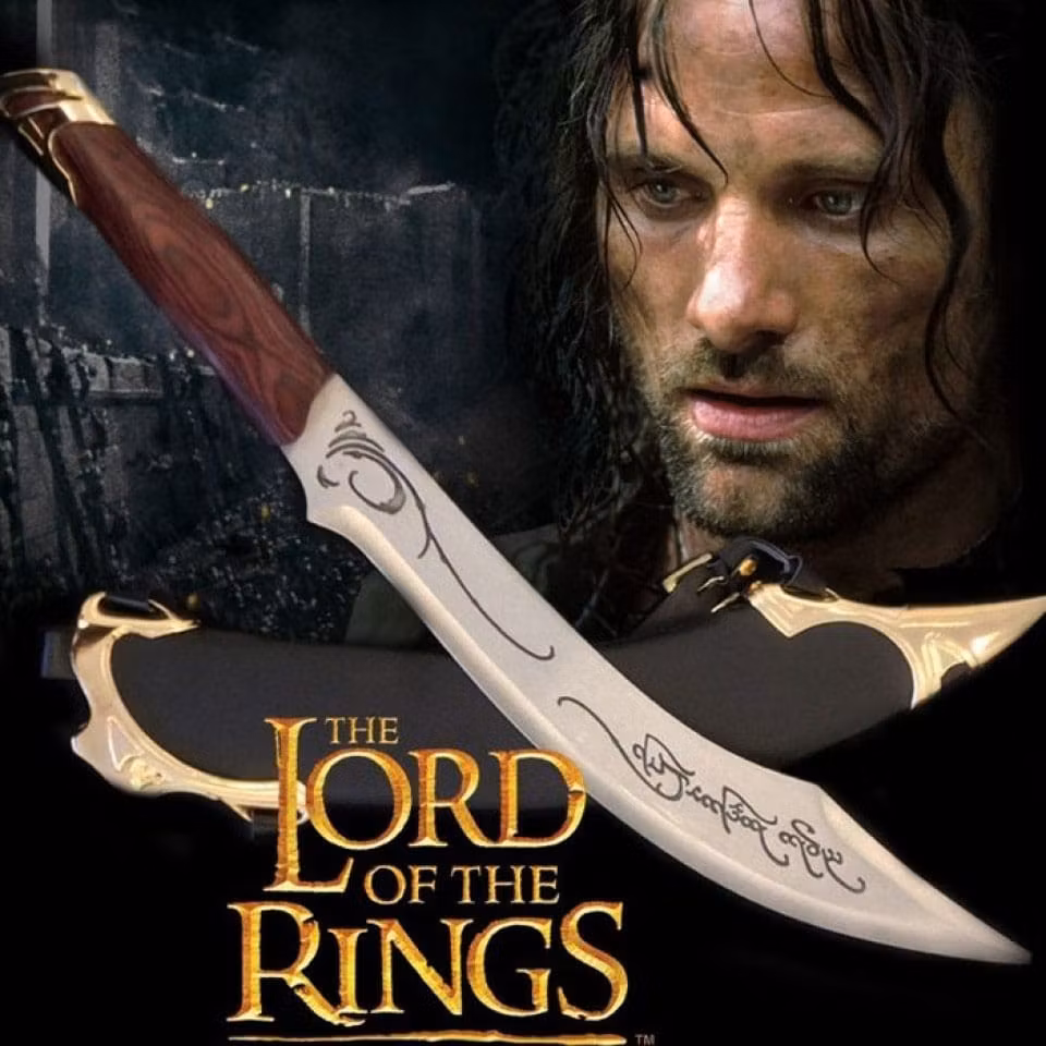 Lord of the Rings Replica 1/1 Elven Knife of Aragorn