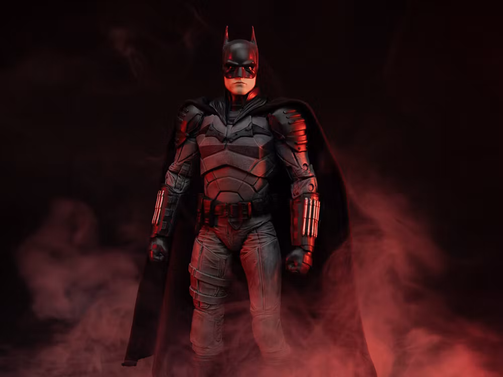 The Batman (2022) DC Multiverse Batman (Deluxe Theatrical Edition) Action Figure