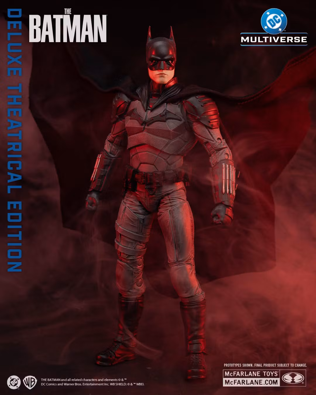 The Batman (2022) DC Multiverse Batman (Deluxe Theatrical Edition) Action Figure