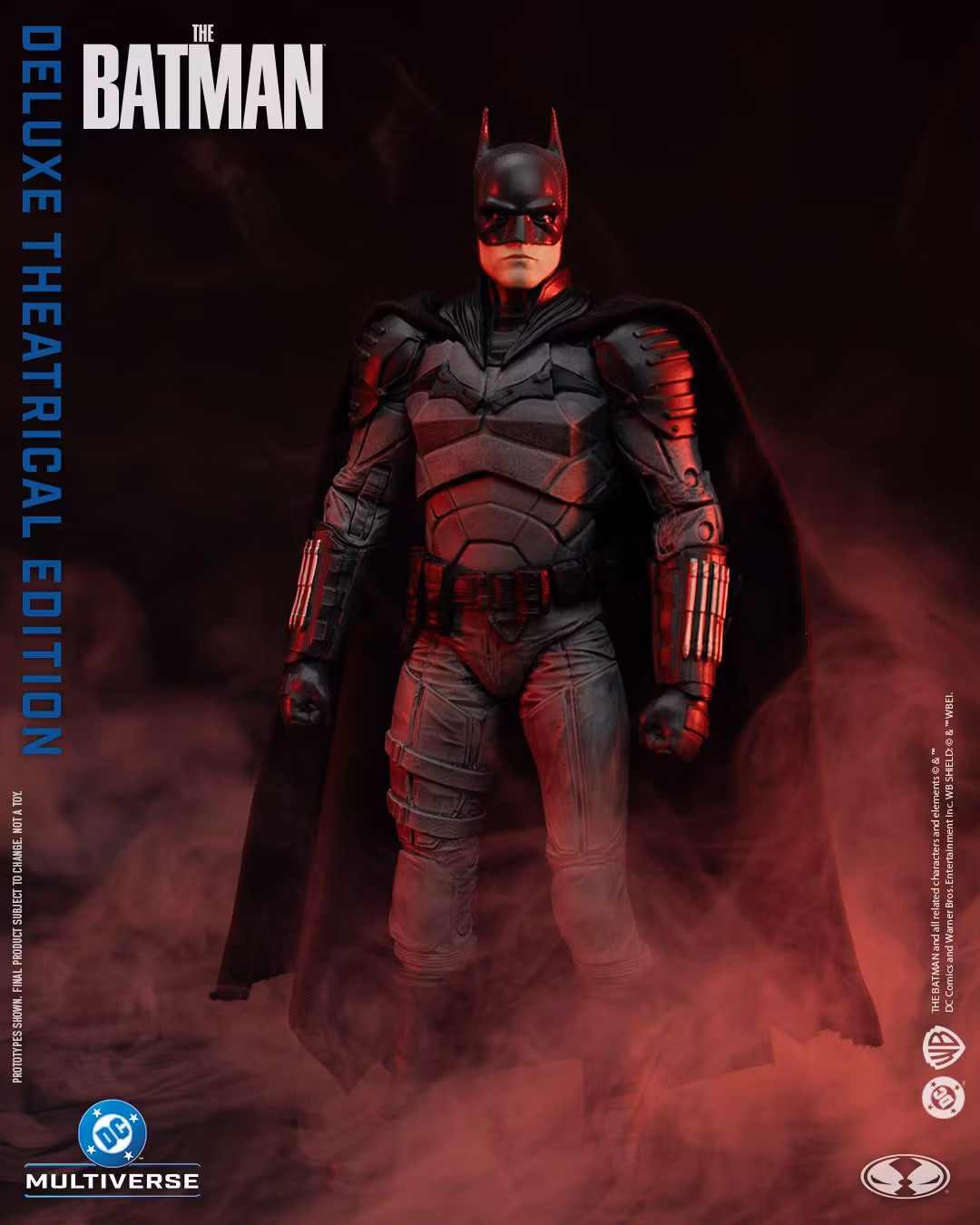 The Batman (2022) DC Multiverse Batman (Deluxe Theatrical Edition) Action Figure