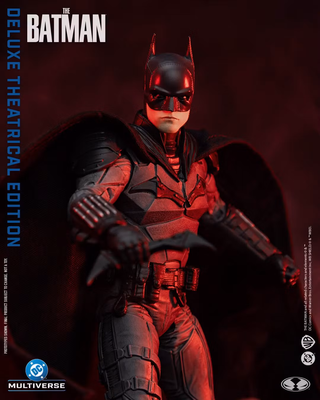 The Batman (2022) DC Multiverse Batman (Deluxe Theatrical Edition) Action Figure