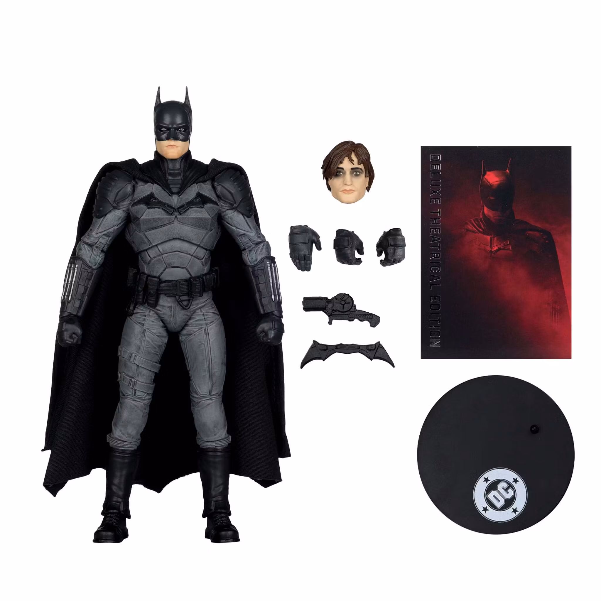 The Batman (2022) DC Multiverse Batman (Deluxe Theatrical Edition) Action Figure