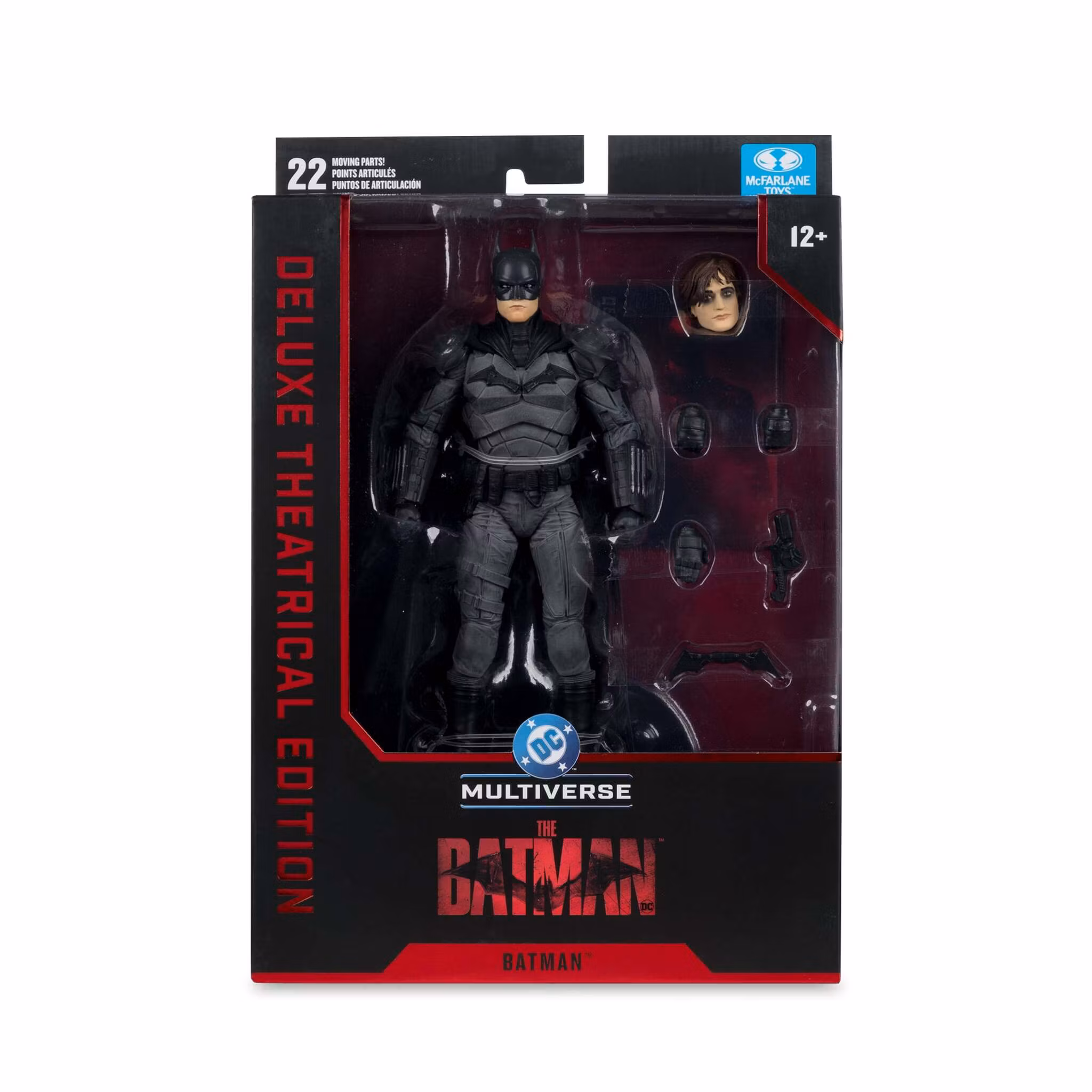 The Batman (2022) DC Multiverse Batman (Deluxe Theatrical Edition) Action Figure