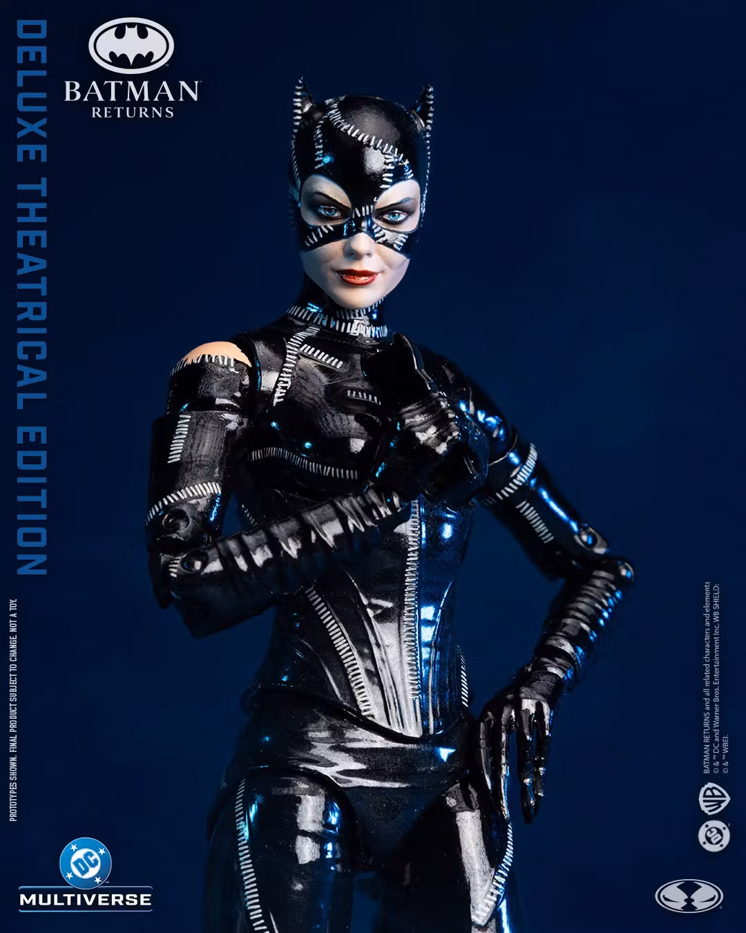 Batman Returns (1992) DC Multiverse Catwoman (Battle Damage) Action Figure (Deluxe Theatrical Edition)