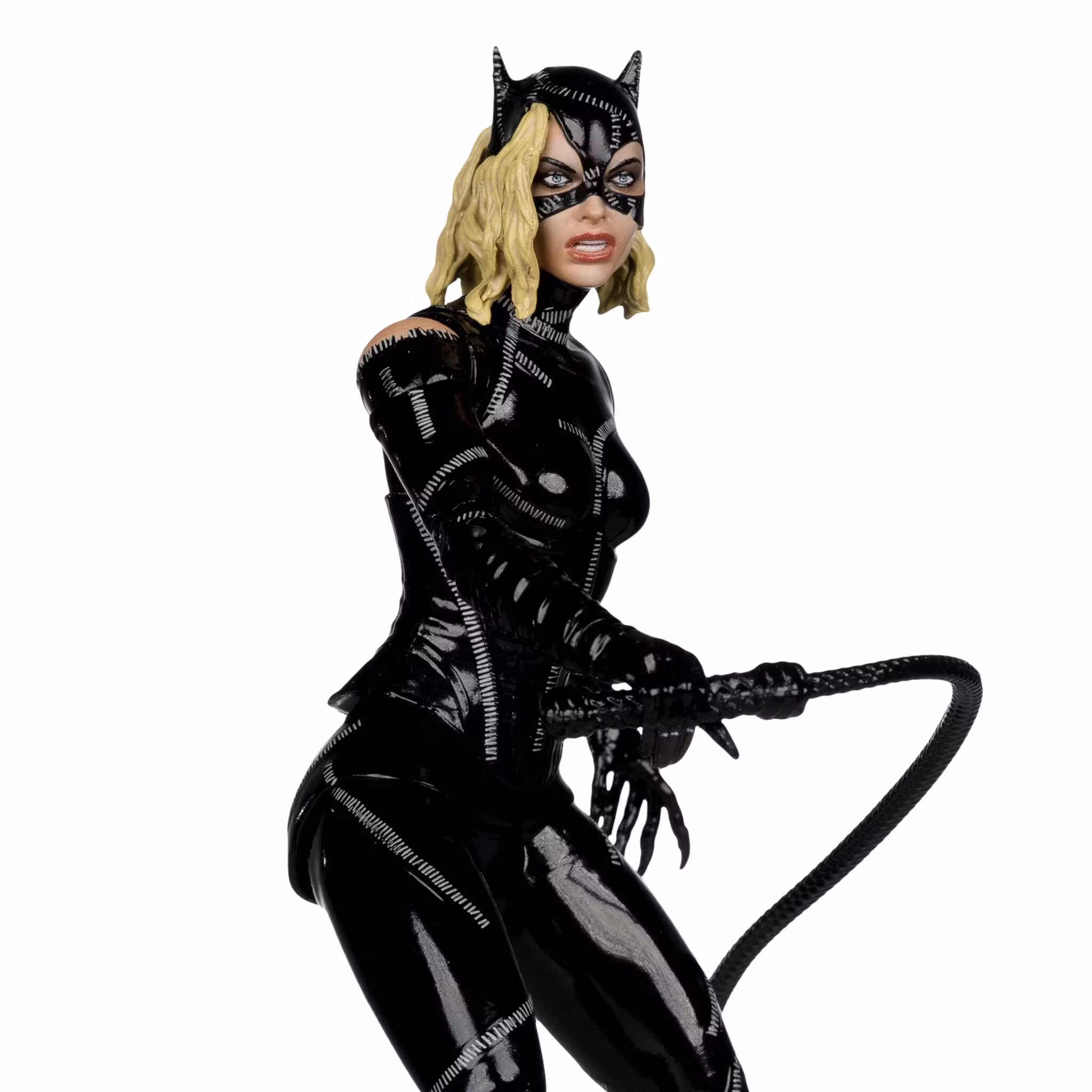 Batman Returns (1992) DC Multiverse Catwoman (Battle Damage) Action Figure (Deluxe Theatrical Edition)