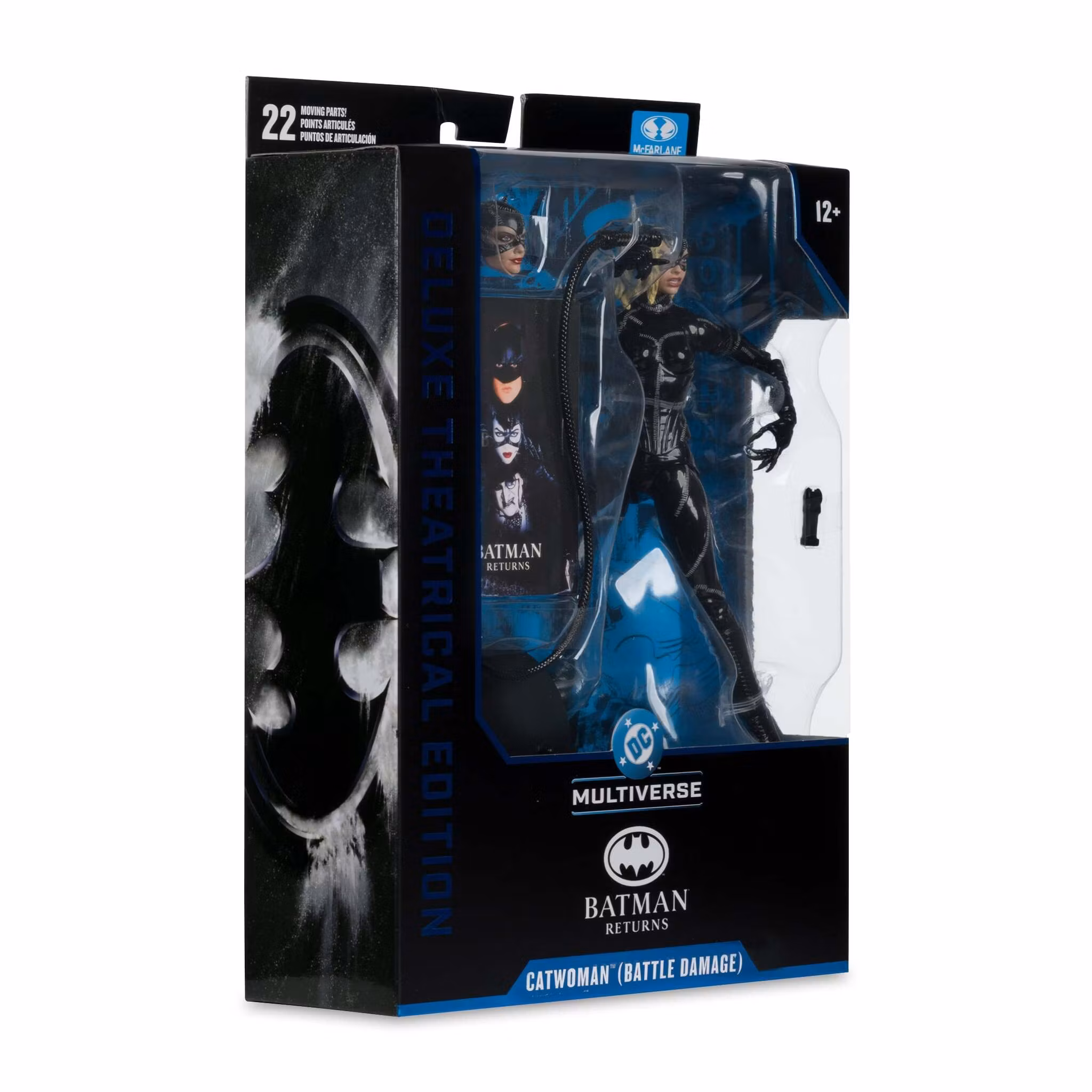 Batman Returns (1992) DC Multiverse Catwoman (Battle Damage) Action Figure (Deluxe Theatrical Edition)