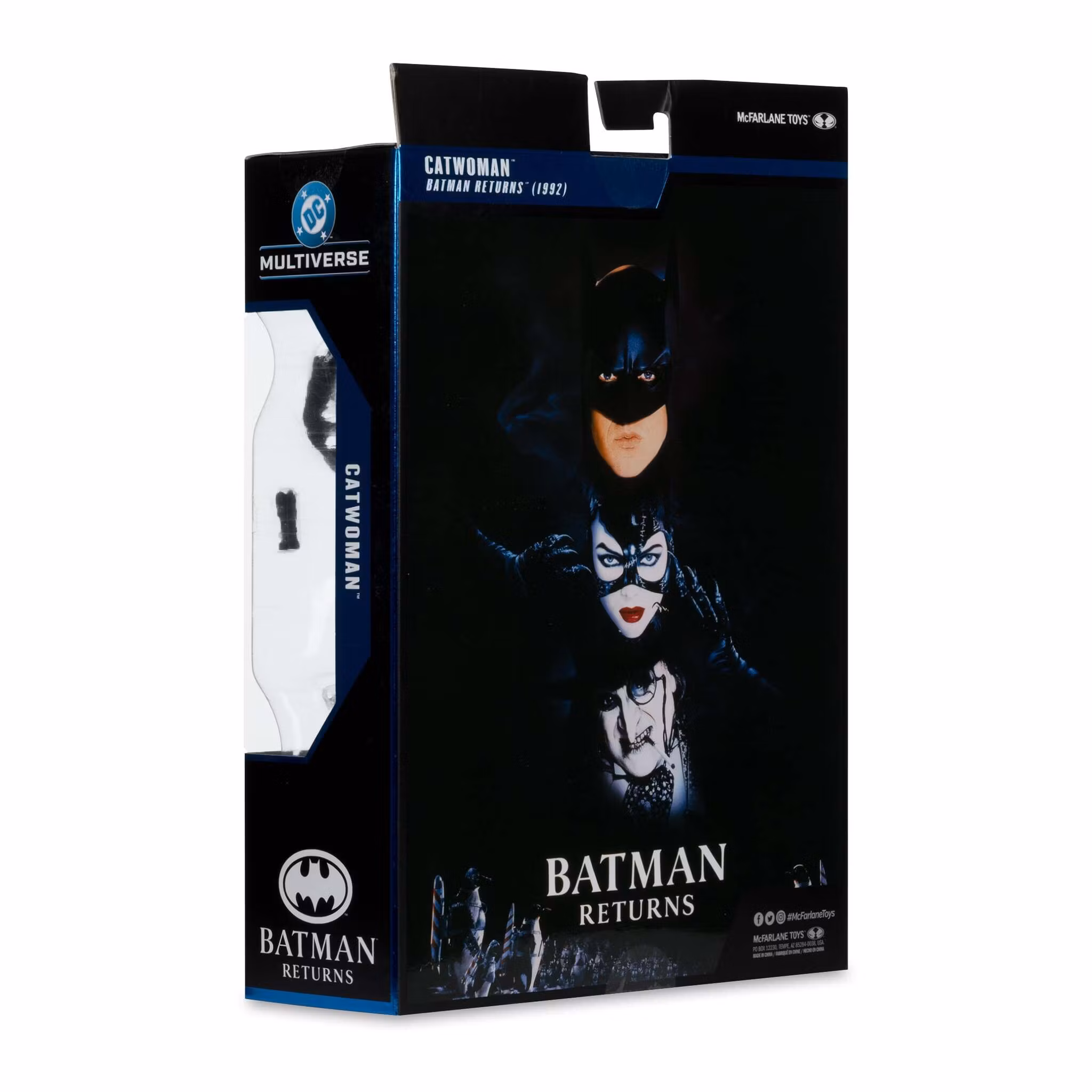 Batman Returns (1992) DC Multiverse Catwoman (Battle Damage) Action Figure (Deluxe Theatrical Edition)