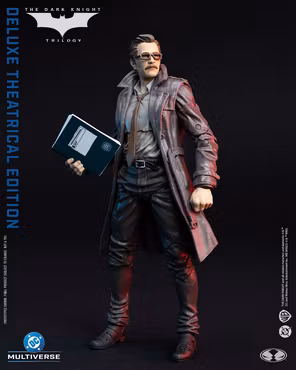 The Dark Knight (2008) DC Multiverse Commissioner James Gordon (Deluxe Theatrical Edition) Action Figure