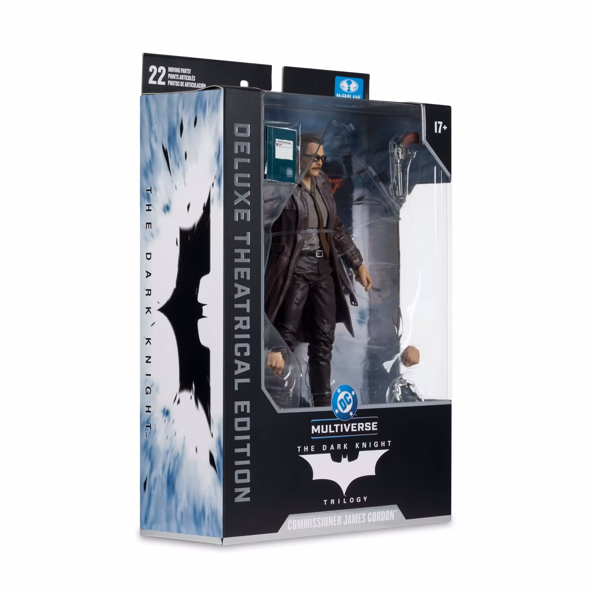 The Dark Knight (2008) DC Multiverse Commissioner James Gordon (Deluxe Theatrical Edition) Action Figure