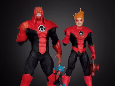 Green Lantern DC Multiverse Atrocitus & Red Lantern Corps Action Figure Two-Pack