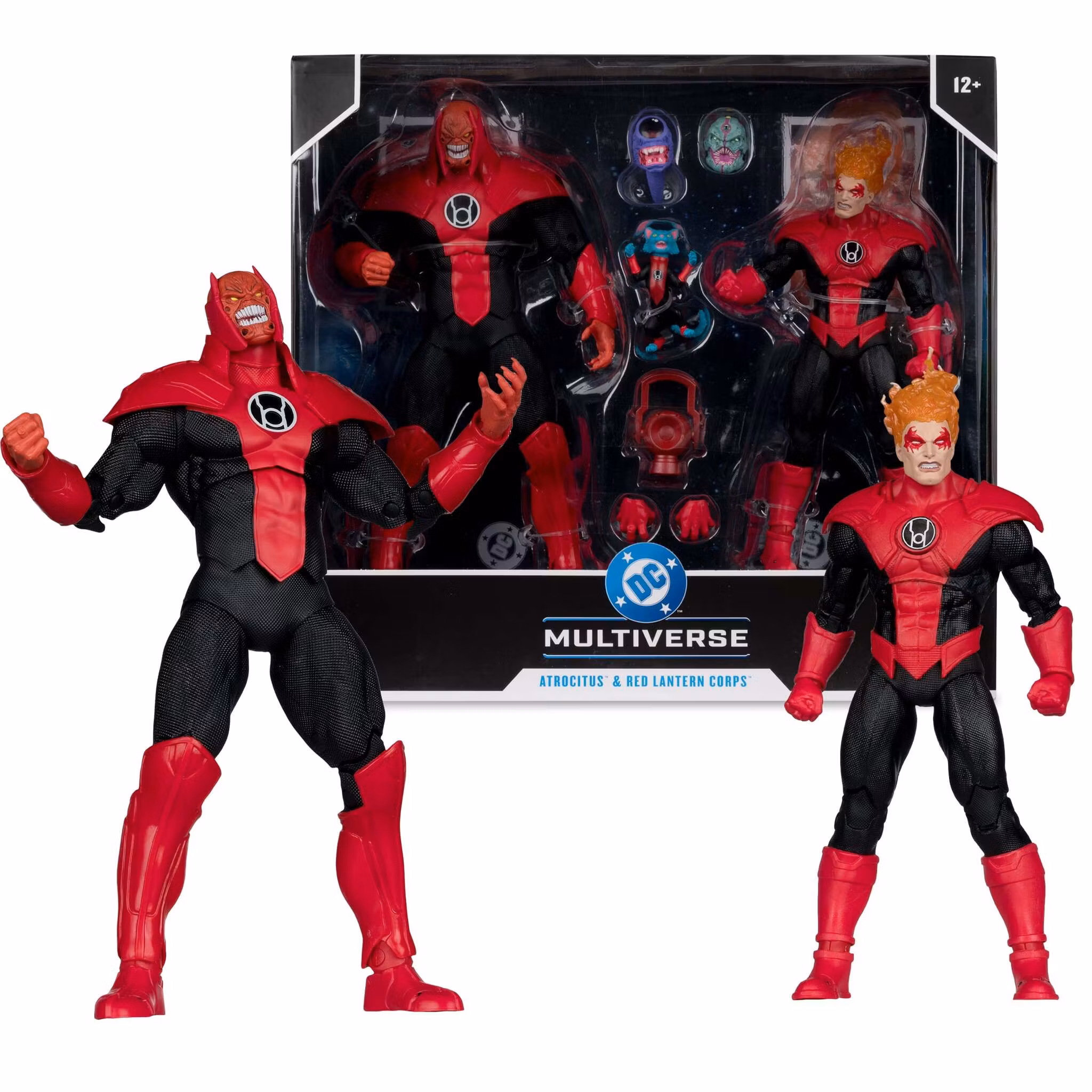 Green Lantern DC Multiverse Atrocitus & Red Lantern Corps Action Figure Two-Pack
