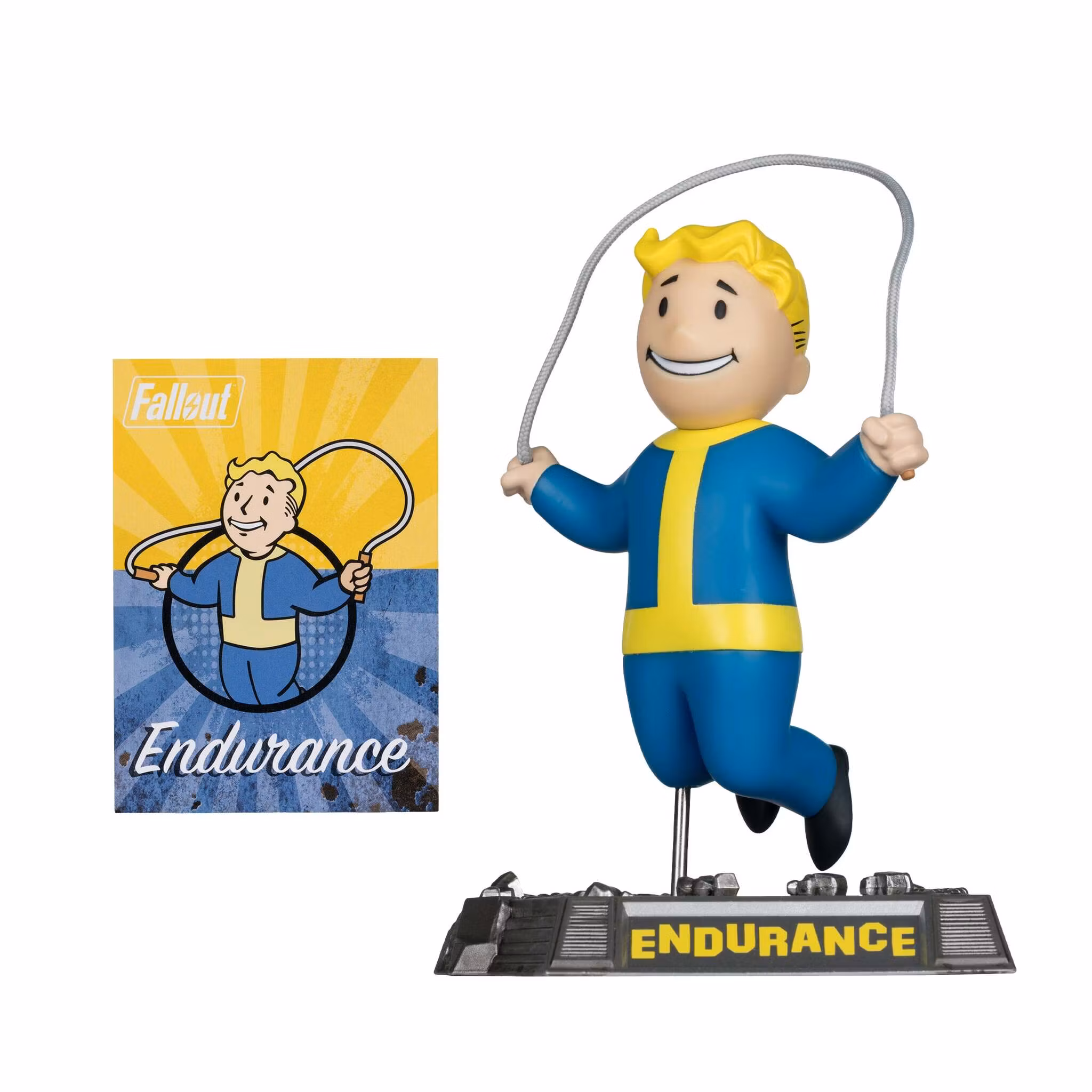 Fallout Vault Boy (Endurance) 5" Posed Figure