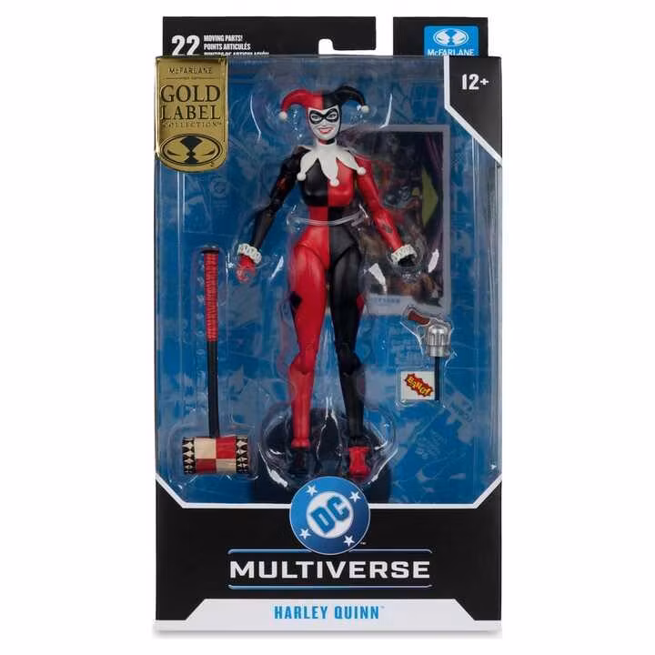 DC Multiverse Harley Quinn (DC Classic) Action Figure Two-Pack (Gold Label)