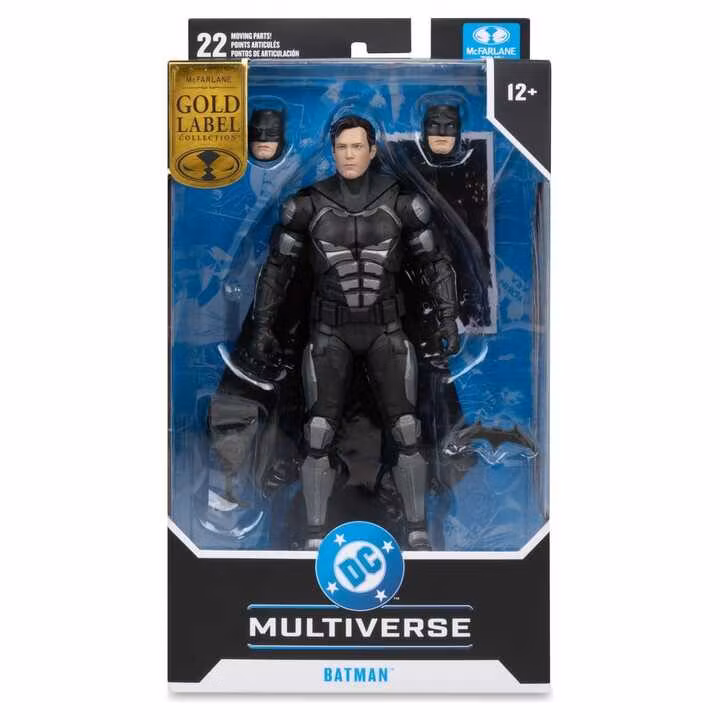 DC Multiverse Batman (Justice League) Action Figure Two-Pack (Gold Label)