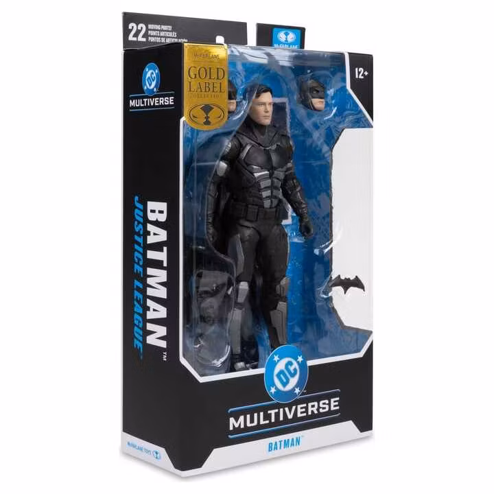 DC Multiverse Batman (Justice League) Action Figure Two-Pack (Gold Label)