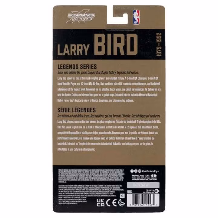 NBA Legends Series Larry Bird (Boston Celtics) Action Figure