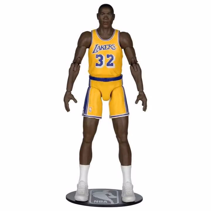 NBA Legends Series Earvin "Magic" Johnson (Los Angeles Lakers) Action Figure