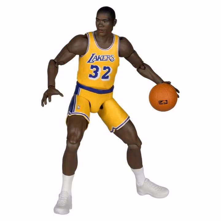 NBA Legends Series Earvin "Magic" Johnson (Los Angeles Lakers) Action Figure