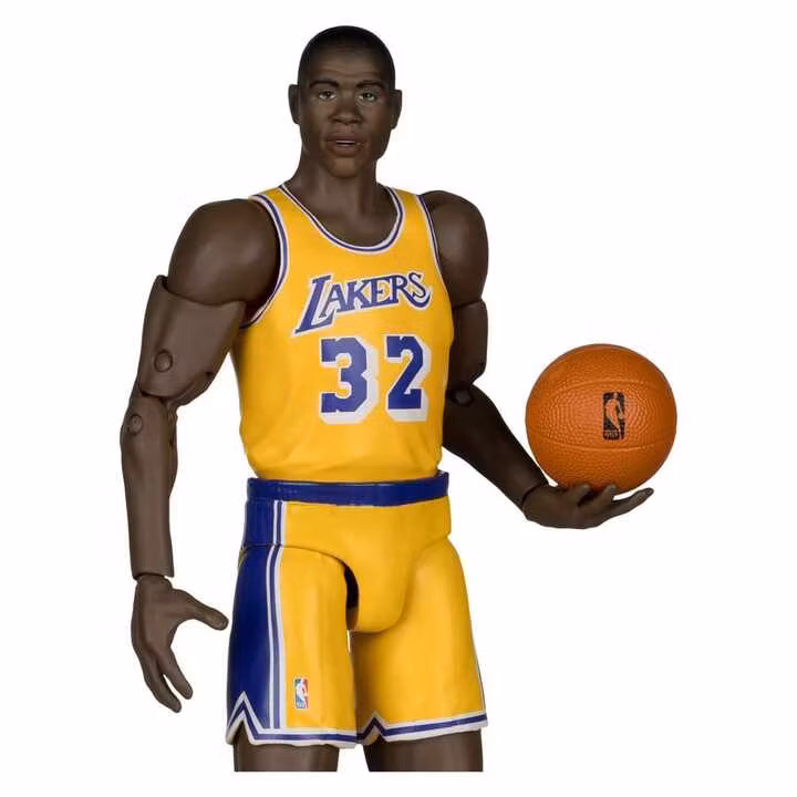 NBA Legends Series Earvin "Magic" Johnson (Los Angeles Lakers) Action Figure