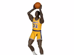 NBA Legends Series Earvin "Magic" Johnson (Los Angeles Lakers) Action Figure