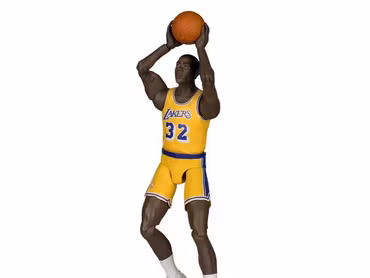 NBA Legends Series Earvin "Magic" Johnson (Los Angeles Lakers) Action Figure