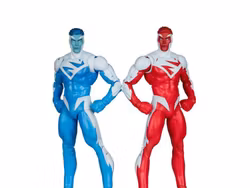 DC Multiverse Superman Blue vs. Superman Red Action Figure Two-Pack (Gold Label)